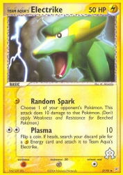 Team Aqua's Electrike 27/95<br/>M. Akiyama