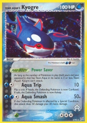 Team Aqua's Kyogre 3/95<br/>K. Hoshiba