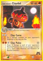 Team Magma's Claydol 33/95<br/>Zu-Ka