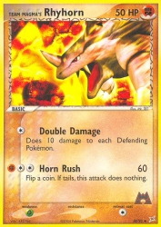 Team Magma's Rhyhorn 38/95<br/>Mt. TBT