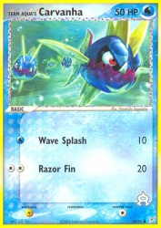 Team Aqua's Carvanha 48/95<br/>Hiromichi Sugiyama
