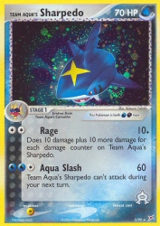 Team Aqua's Sharpedo 5/95<br/>Katsura Tabata
