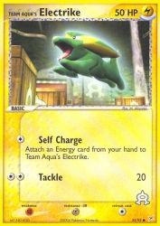 Team Aqua's Electrike 53/95<br/>M. Akiyama