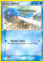Team Aqua's Spheal 56/95<br/>Nakaoka
