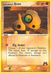 Team Magma's Aron 59/95<br/>Katsura Tabata