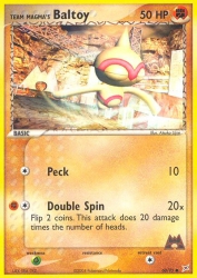 Team Magma's Baltoy 60/95<br/>Atsuko Ujiie