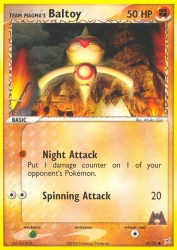 Team Magma's Baltoy 61/95<br/>Atsuko Ujiie