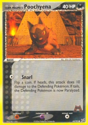 Team Magma's Poochyena 65/95<br/>Shin-ichi Yoshikawa