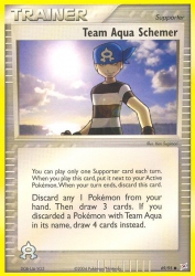 Team Aqua Schemer 69/95<br/>Ken Sugimori