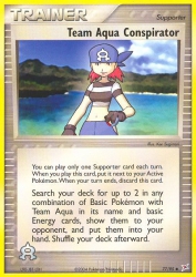 Team Aqua Conspirator 77/95<br/>Ken Sugimori