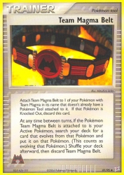 Team Magma Belt 81/95<br/>Mitsuhiro Arita
