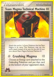 Team Magma Technical Machine 01 84/95<br/>Mitsuhiro Arita