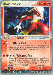 Blaziken ex 89/95<br/>Hikaru Koike