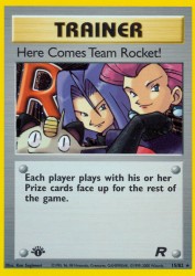 Here Comes Team Rocket! 15/82<br/>Ken Sugimori