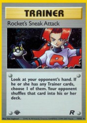 Rocket's Sneak Attack 16/82<br/>Ken Sugimori