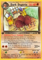 Dark Dugtrio 23/82<br/>Kagemaru Himeno