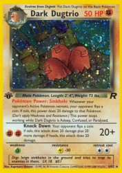 Dark Dugtrio 6/82<br/>Kagemaru Himeno