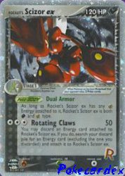 Rocket's Scizor ex 101/109<br/>Hikaru Koike