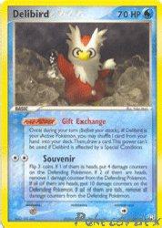 Delibird 21/109<br/>Yuka Morii