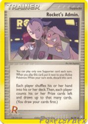 Rocket's Admin. 86/109<br/>Ken Sugimori
