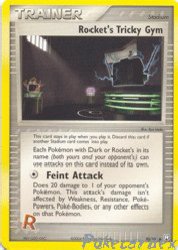 Rocket's Tricky Gym 90/109<br/>Ryo Ueda