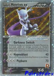 Rocket's Mewtwo ex 99/109<br/>Mitsuhiro Arita
