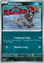 Poochyena 113/167<br/>Shibuzoh.