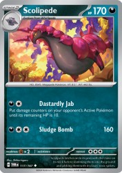 Scolipede 117/167<br/>Shiburingaru