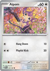 Aipom 137/167<br/>Mugi Hamada