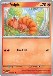 Vulpix 26/167<br/>sowsow