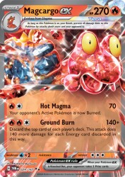 Magcargo ex 29/167<br/>PLANETA Mochizuki