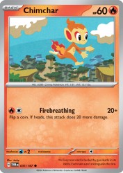 Chimchar 31/167<br/>Jerky
