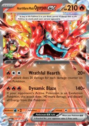 Hearthflame Mask Ogerpon ex 40/167<br/>5ban Graphics
