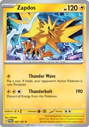Zapdos 65/167<br/>GOSSAN