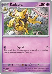 Kadabra 81/167<br/>Uninori