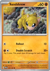 Sandshrew 97/167<br/>Tetsu Kayama