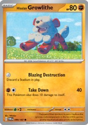 Hisuian Growlithe 99/167<br/>Whisker