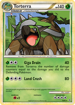 Torterra 10/95<br/>match