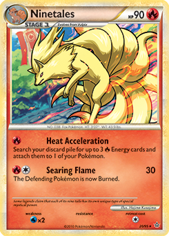 Ninetales 20/95<br/>Hajime Kusajima