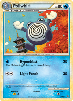 Poliwhirl 37/95<br/>Naoyo Kimura