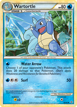 Wartortle 42/95<br/>Masakazu Fukuda