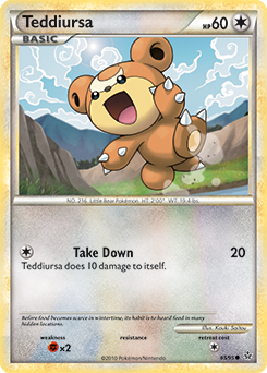 Teddiursa 65/95<br/>Kouki Saitou