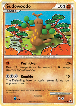 Sudowoodo 9/95<br/>Sachiko Adachi