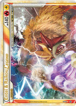Entei & Raikou LEGEND 90/95<br/>Shinji Higuchi + Sachiko Eba