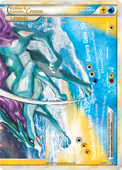 Raikou & Suicune LEGEND 93/95<br/>Shinji Higuchi + Noriko Takaya