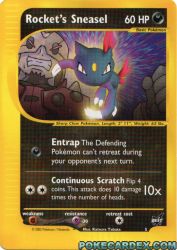 Rocket's Sneasel 5/9<br/>Katsura Tabata