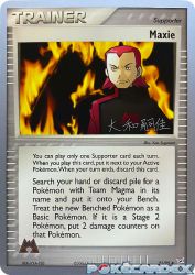 Maxie (Magma Spirit) 73/95<br/>Ken Sugimori