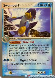 Swampert (Rocky Beach) 13/109<br/>Mitsuhiro Arita