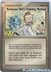 Professor Elm's Training Method (Rocky Beach) 148/165<br/>Ken Sugimori