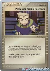 Professor Oak's Research (Rocky Beach) 149/165<br/>Ken Sugimori